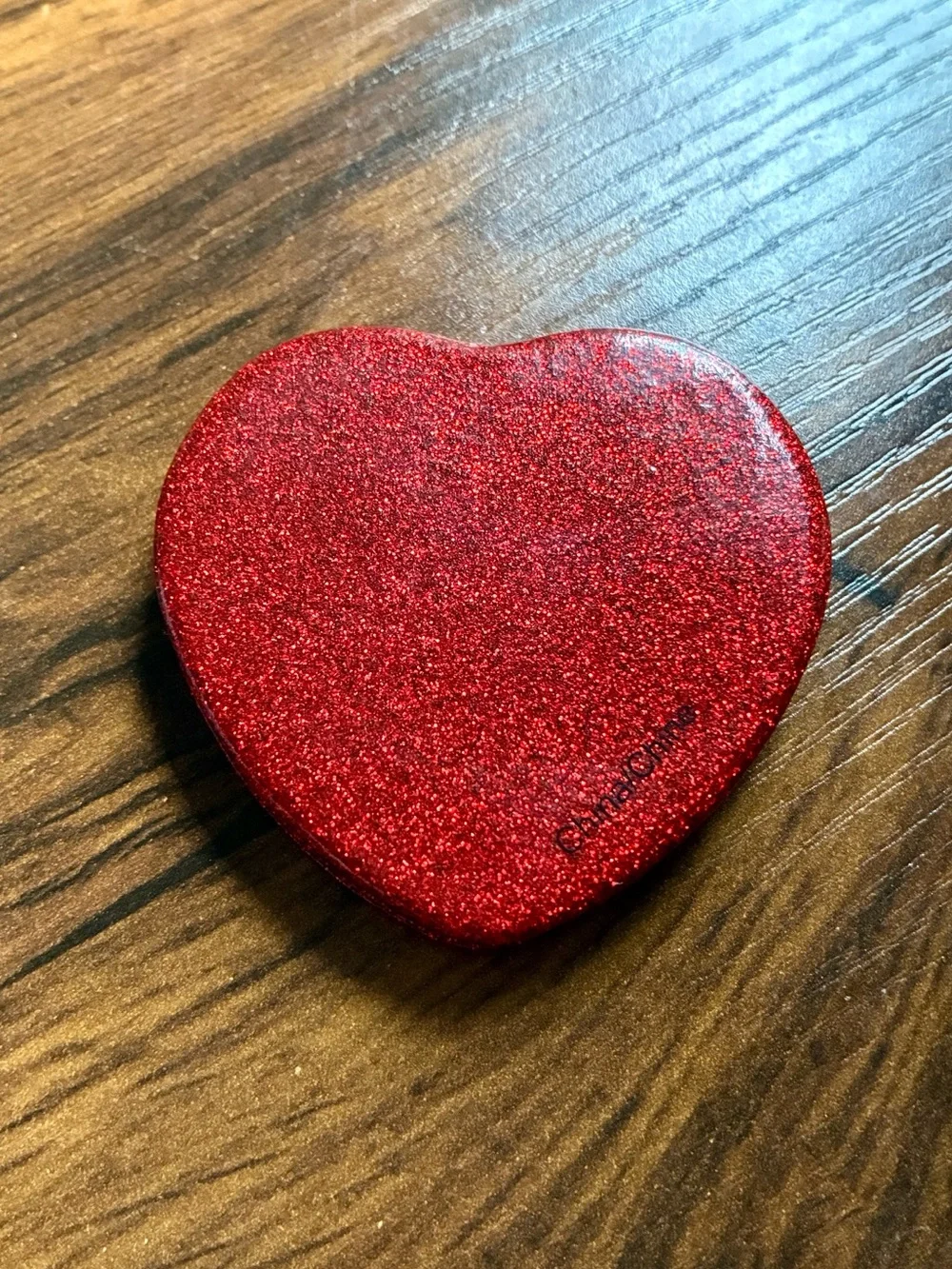 Coach Glitter Heart Mirror